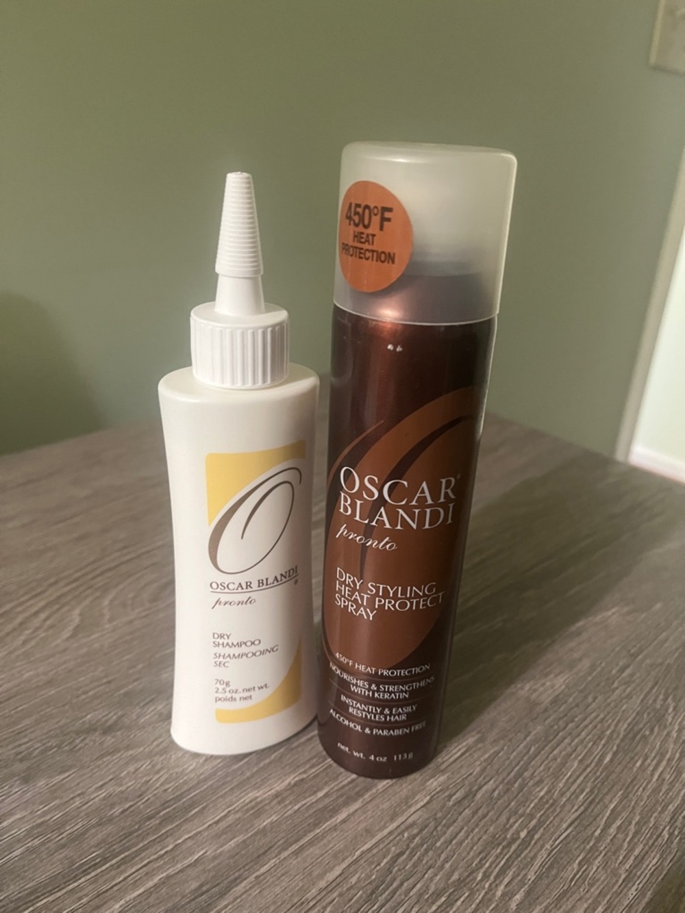 Oscar Blandi Pronto Dry Styling Spray  & Dry Shampoo Duo Set - Picture 2 of 2